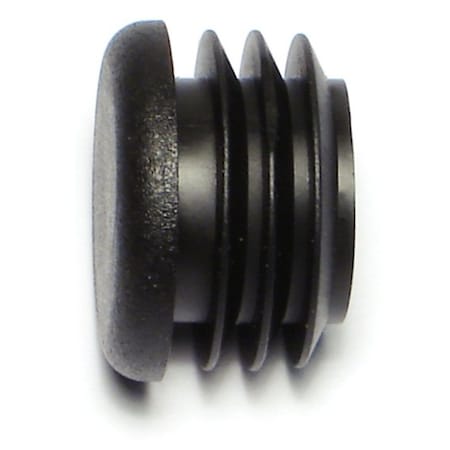 Midwest Fastener 7/8 Black Plastic Round Cap Plugs 5PK 76662